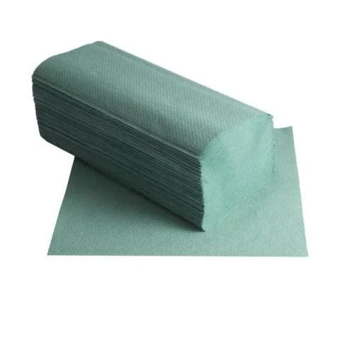 Ručník papírový Z-Z jednovrstvý zelený/ 10kg Rychlé Dodání