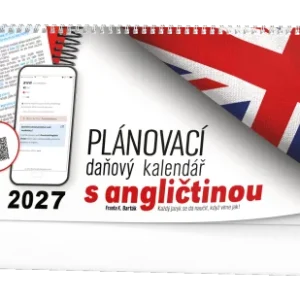 Kalendář stolní pracovní plánovací daňový s angličtinou BSN5 Víkendová Akce