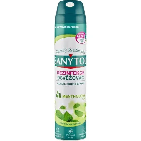 Sanytol osvěžovač vzduchu 300ml Mentol Kup Teď