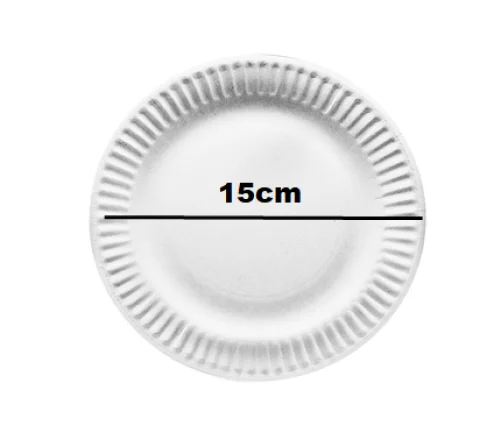 Tovární Cena Talíř kulatý 15 cm papírový 100ks