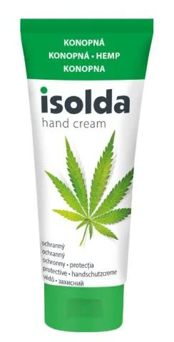 Cenově Výhodný Krém ochranný na ruce ISOLDA konopný krém s pupalkovým olejem 100ml