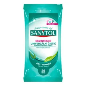 Sanytol dezinfekční čistící ubrousky 36ks Koupit Online
