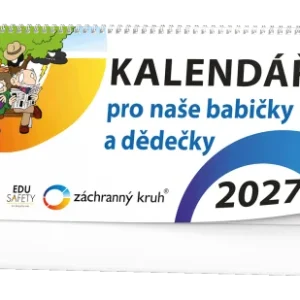 Kalendář stolní žánrový týdenní pro seniory BSE4 Oblíbený
