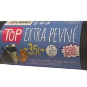 Akce Sáček do koše 35l/15ks LDPE extra pevné