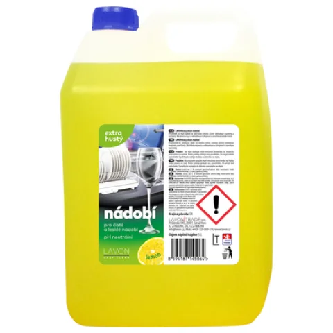 Ověřený LAVON na nádobí 5l citron
