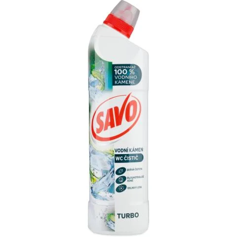 Cenová Bomba Savo WC gel 700ml 3v1 na rez a vodní kámen Turbo