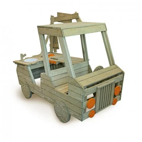 Akce Venkovní dřevěné auto Foodtruck