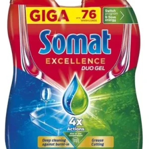Super Cena SOMAT gel do myčky Excellence 2x684ml