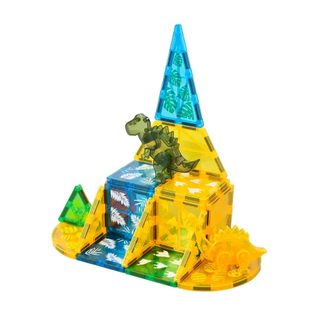 Stavebnice GEM magnetická hra Svět dinosaurů 30 dílků Pouze Dnes
