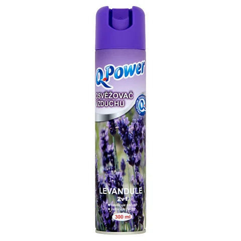 Omezená Nabídka Osvěžovač vzduchu Q Power levandule 300ml