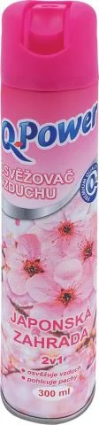Osvěžovač vzduchu Q Power japonská zahrada 300ml Výprodej