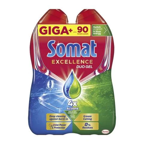 Speciální Cena SOMAT gel do myčky MEGA 2x720ml