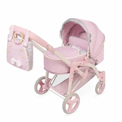 Skládací kočárek pro panenky 3v1 s přenosnou taškou Sophie - 75 cm Dokud Zásoby Vydrží