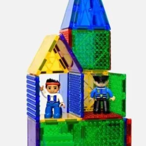 Stavebnice GEM magnetická hra GEM-LEG kompatibilní čtverce 72 dílků Rychlé Dodání