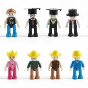 Magnetické figurky GEM - Pohádková škola - 7cm/12ks Přímo Od Výrobce