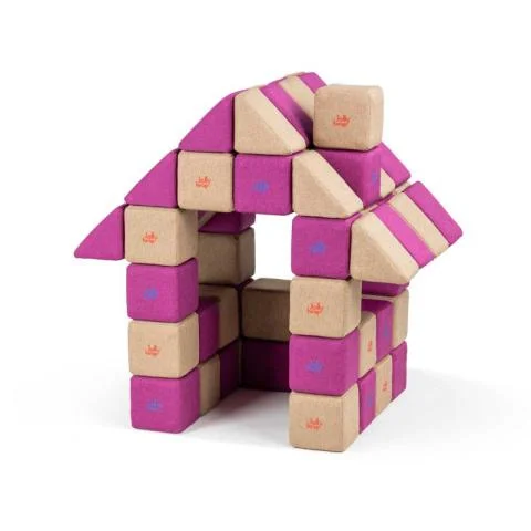 Novinka Magnetická stavebnice JollyHeap Basic set 100ks/ 2 tvary kostek