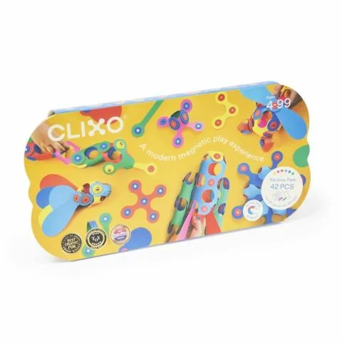 Must-Have Magnetická stavebnice CLIXORainbow 42ks