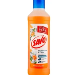 Zlevněný Savo dezinfekce bez chloru Pomeranč a máta 1l