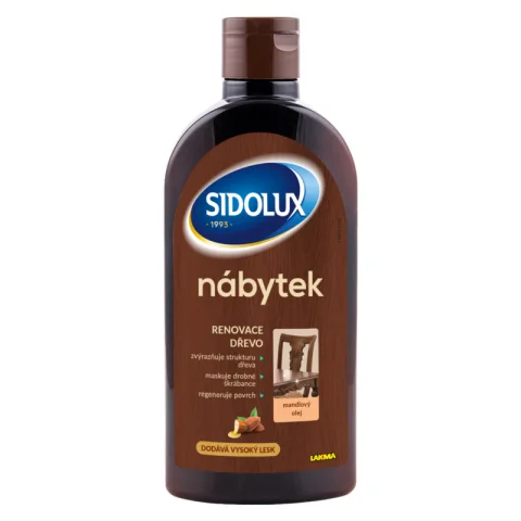 Levný Sidolux mléko na nábytek 300ml Mandle