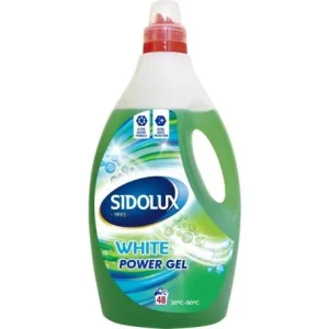 Sidolux Power Gel na praní bílého prádla 1,92l Víkendová Akce