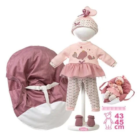 Top Prodej Obleček pro panenku NEW BORN holka 40-42cm
