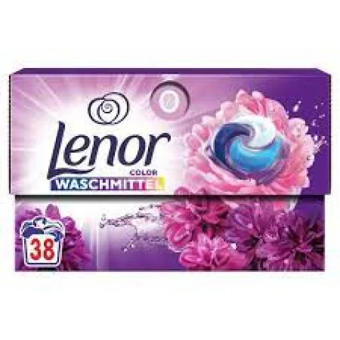 Kapsle na praní Lenor na barevné - 38 kapslí Přímo Od Výrobce