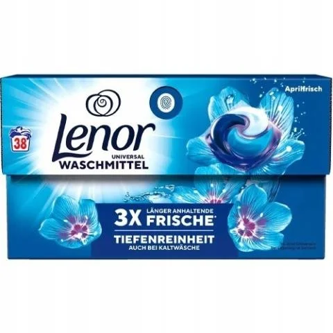Finální Výprodej Kapsle na praní Lenor na bílé - 38 kapslí