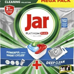 Vrácení Zdarma Tablety do myčky JAR Platinum 102ks