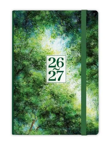 Diář týdenní B6 Lungo 18 měsíční BLU9 - 3 les Speciální Cena