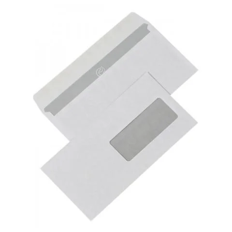 Omezená Nabídka Obálka DL okénko bílá samolep. 110x220 mm/50 ks