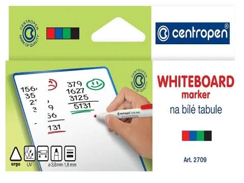 Poslední Šance Značkovač Centropen 2709/4ks stíratelný