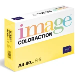 Papír barevný Color A4/80gr Desert pastelově žlutý YE23 Cenová Bomba