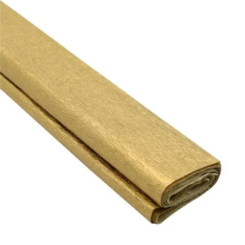 Bezpečná Platba Papír krepový zlatý 33/32