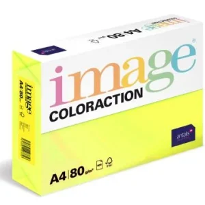 Papír barevný Color A4/80gr Ibiza neon žlutý Ověřený