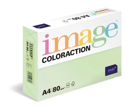 Akční Nabídka Papír barevný Color A4/80gr Jungle pastelově světle zelený GN27