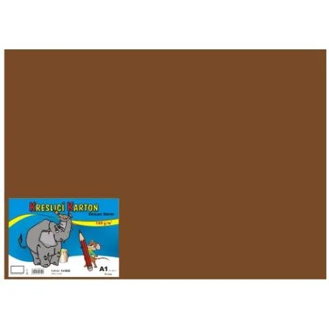 Kreslicí karton A1/180g/10lis hnědá Originální