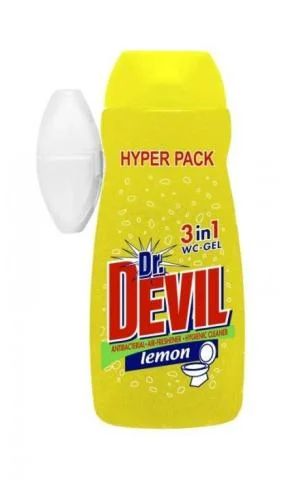 WC Devil gel 400ml s košíčkem Autentický