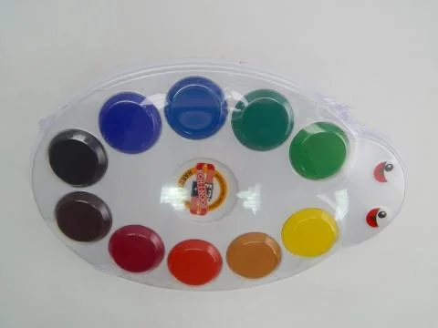 Aktuální Barvy vodové Koh-i-noor Beruška 10 barev 57mm