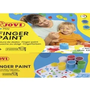Prstové barvy JOVI 6x125ml - 560/S Nová Kolekce