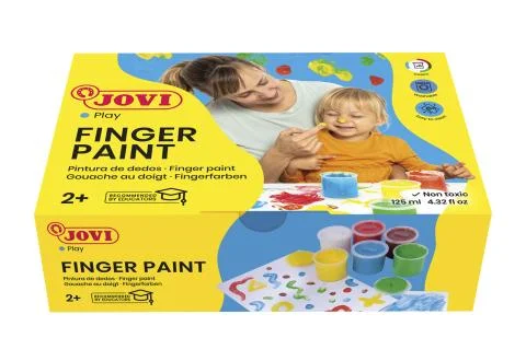Prstové barvy JOVI 6x125ml - 560/S Nová Kolekce