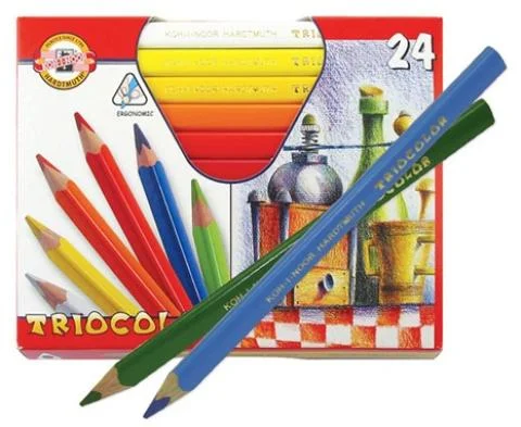 Pastelky 3154 JUMBO trojhranné 24 Koh-i-noor Omezená Nabídka