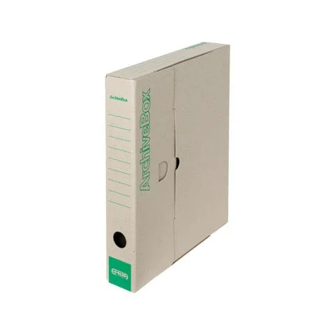 Box archivní plný 33x26x5 EMBA přírodní Časově Omezené