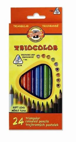 Horká Nabídka Pastelky 3134 trojhranné Koh-i-noor 24ks