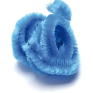 Plyšový drátek 50cm/10ks modrý Aktuální