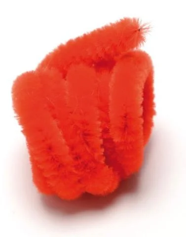 Plyšový drátek 50cm/10ks červený Top Prodej