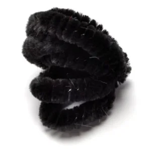 Sezónní Sleva Plyšový drátek 50cm/10ks černý