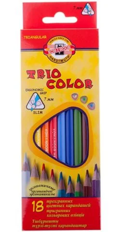 Pastelky 3133 trojhranné Koh-i-noor 18ks Časově Omezené