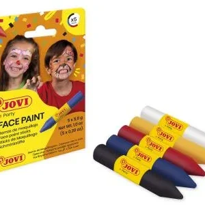 Barvy na obličej JOVI 5 barev tyčinky 5,6g - 175 Sleva