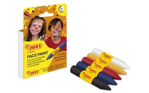 Barvy na obličej JOVI 5 barev tyčinky 5,6g - 175 Sleva
