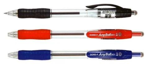 Kuličkové pero Any ball 0,5mm modré Nová Kolekce